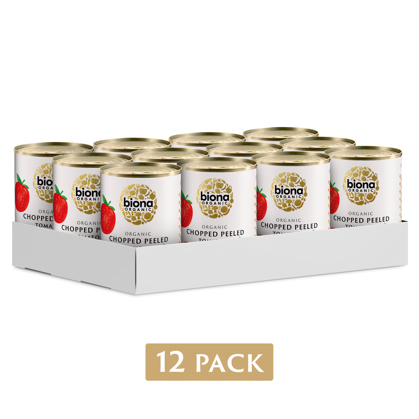 CHOPPED TOMATOES - 12 PACK