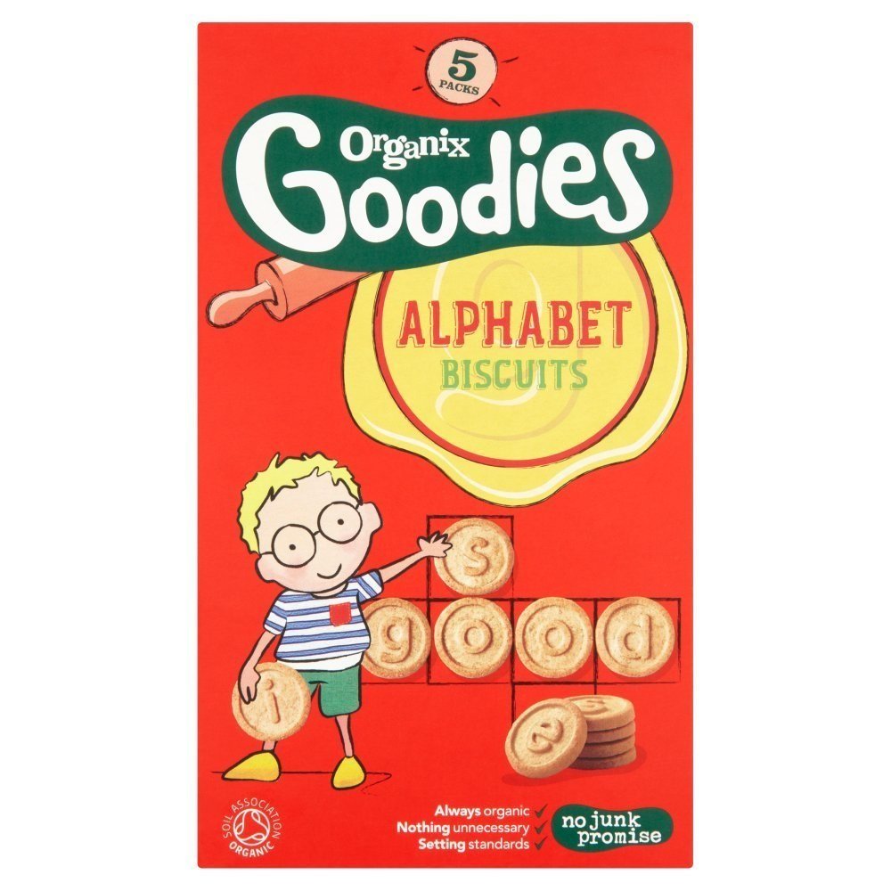 Alphabet Biscuits 5 x 25g