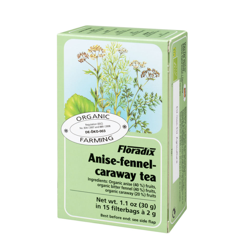 Anise Fennel & Caraway Organic Herbal Tea 15 filterbags