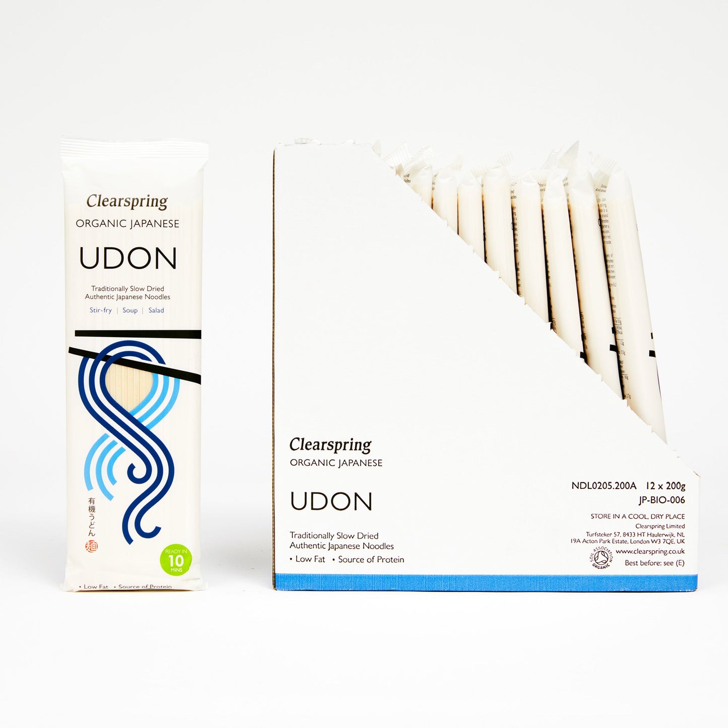 Organic Japanese Udon Noodles (12 Pack)