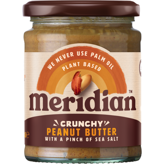 Crunchy Peanut Butter with a pinch of salt