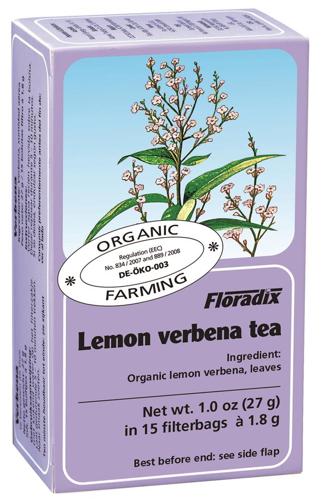 Lemon Vervain Organic Herbal Tea 15 filterbags