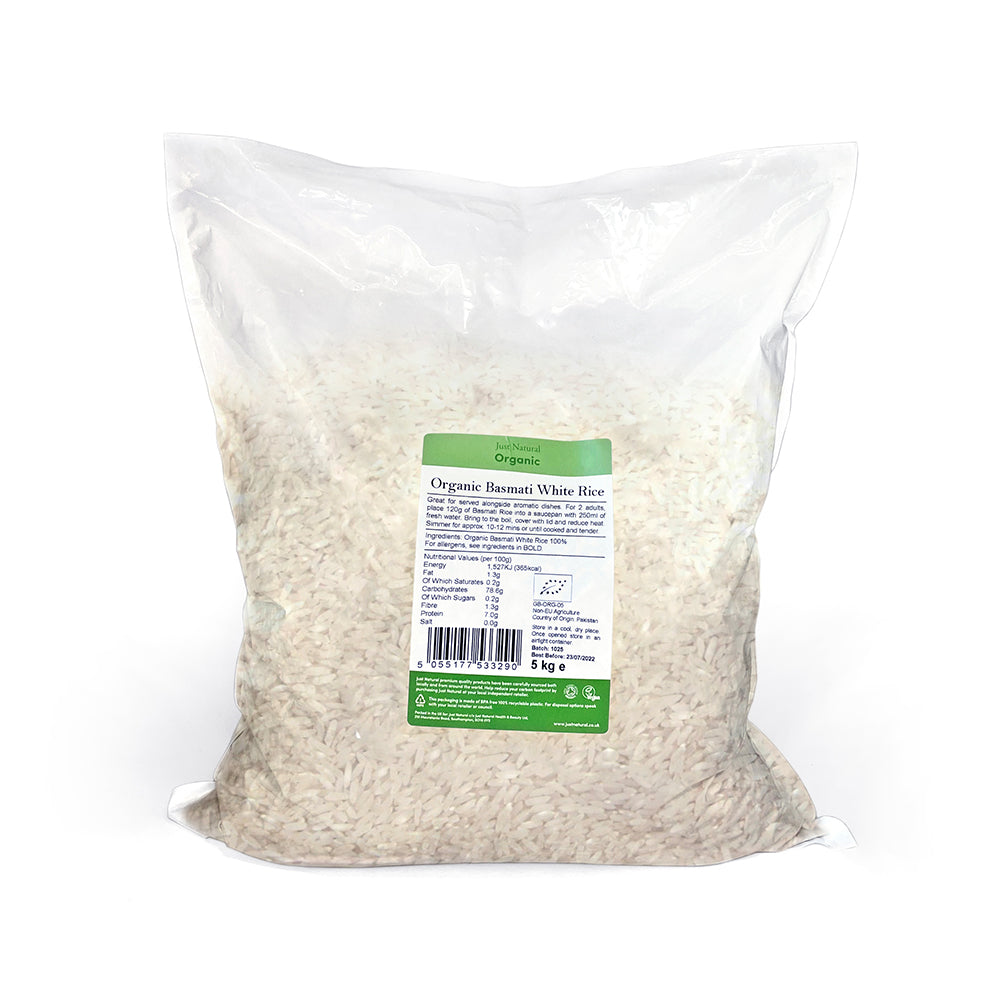 Organic Basmati White Rice