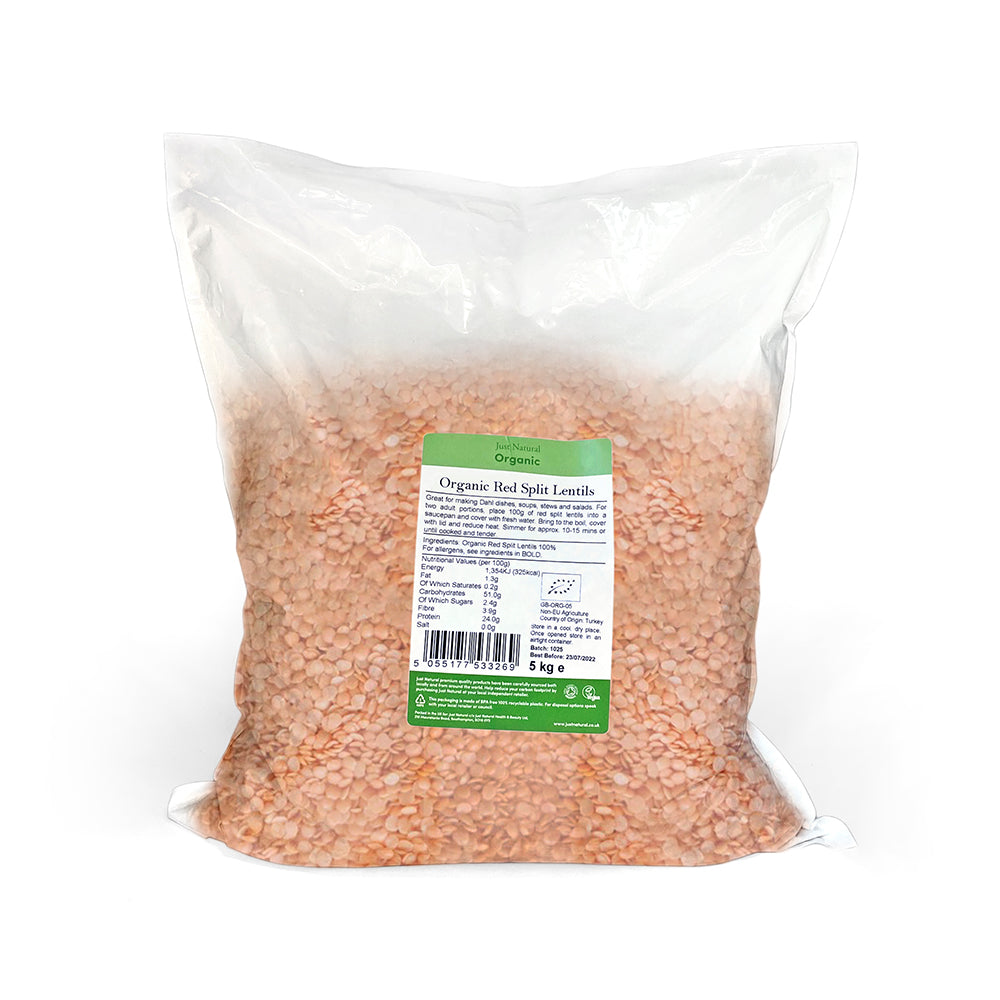 Organic Red Split Lentils