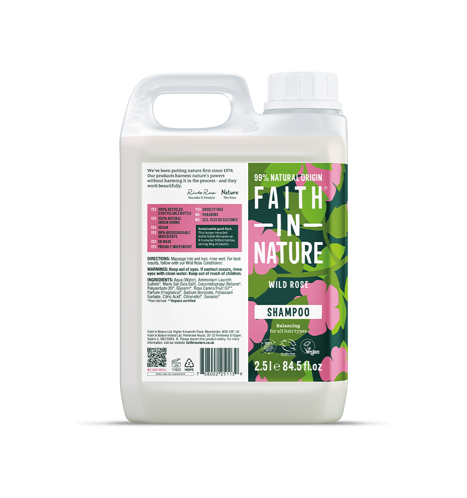 Wild Rose Shampoo - 2.5L