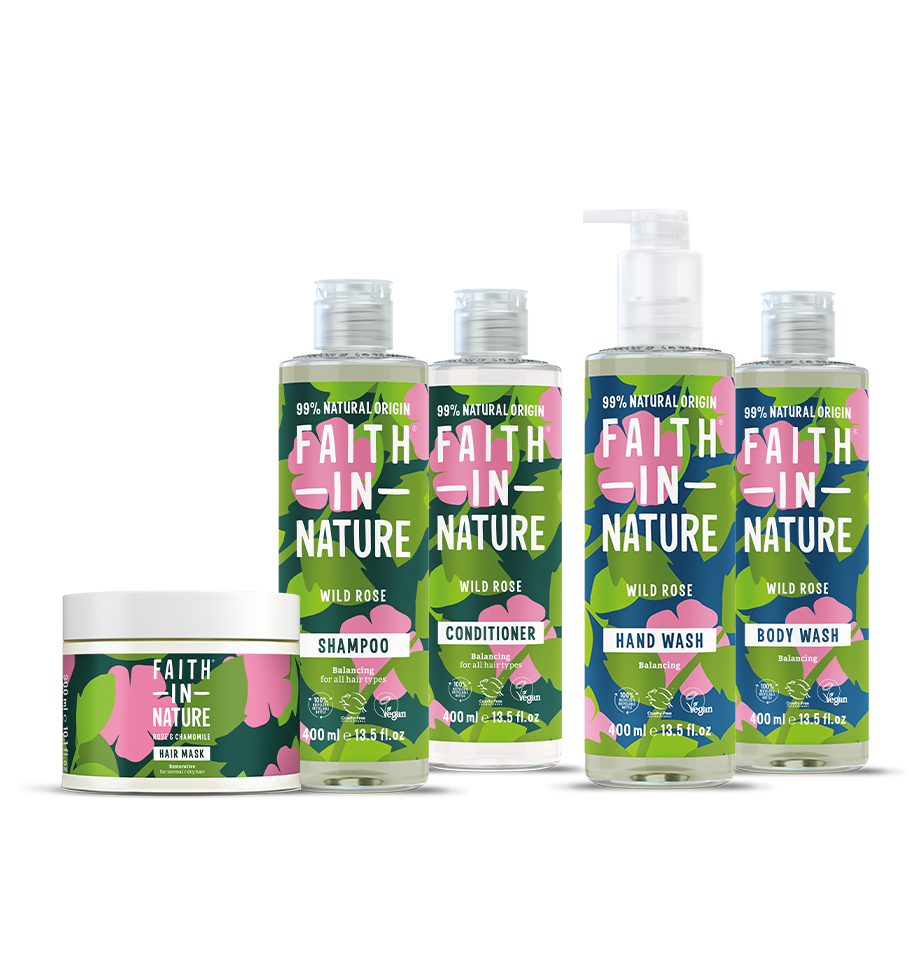 Wild Rose Hair & Body Care Bundle