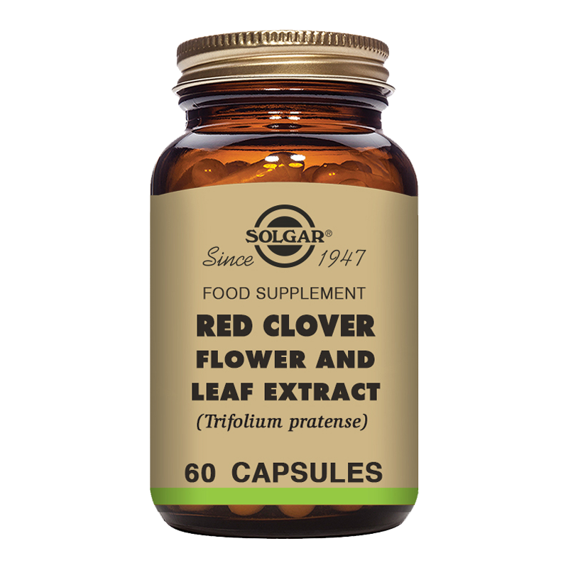 Red Clover Flower and Leaf Extract Vegetable Capsules - Pack of 60