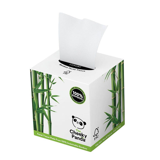 100% Bamboo Facial Tissue Cube 3ply 56 Sheets