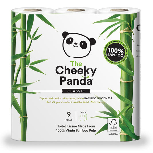 100% Bamboo Toilet Tissue 9 Pack