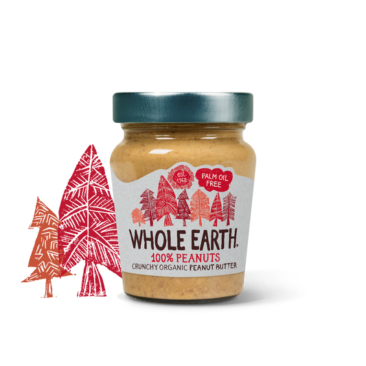 100% Nuts Crunchy Peanut Butter 227g