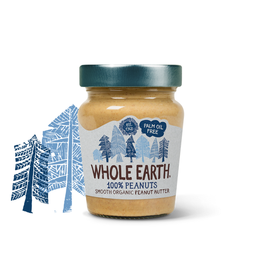 100% Nuts Smooth Peanut Butter 227g