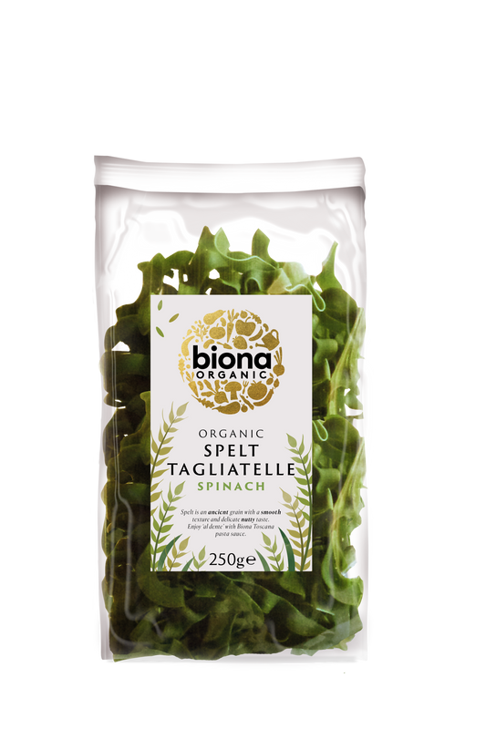 SPELT SPINACH TAGLIATELLE
