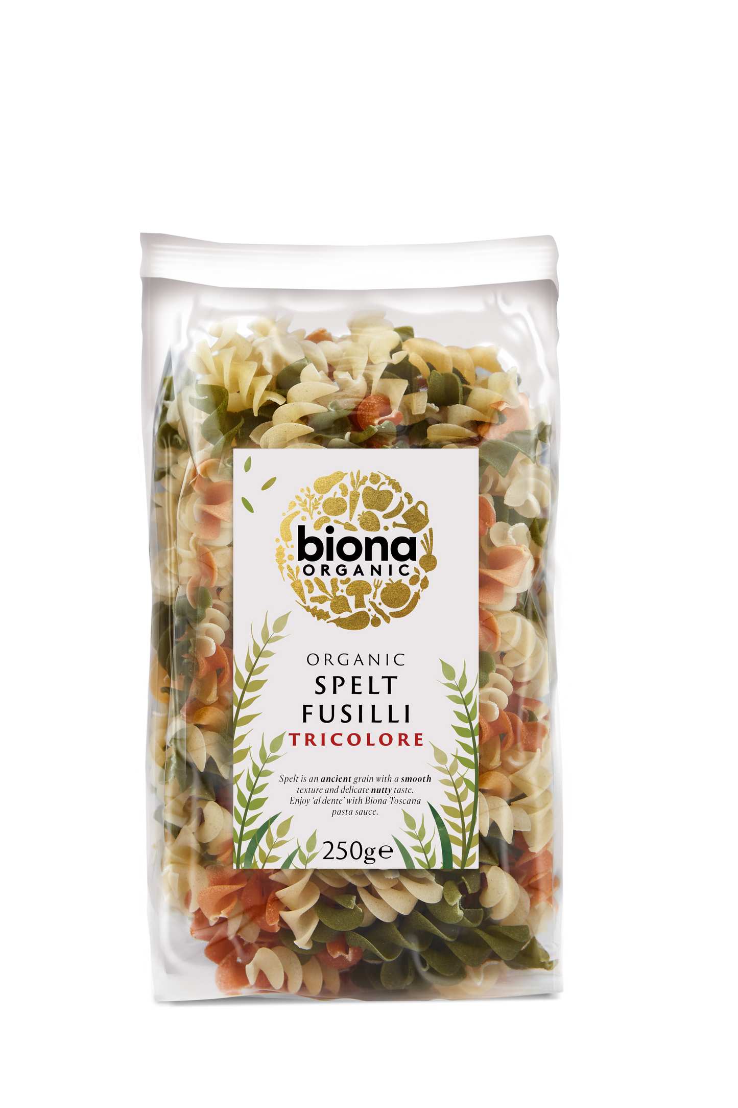 SPELT TRICOLORE FUSILLI