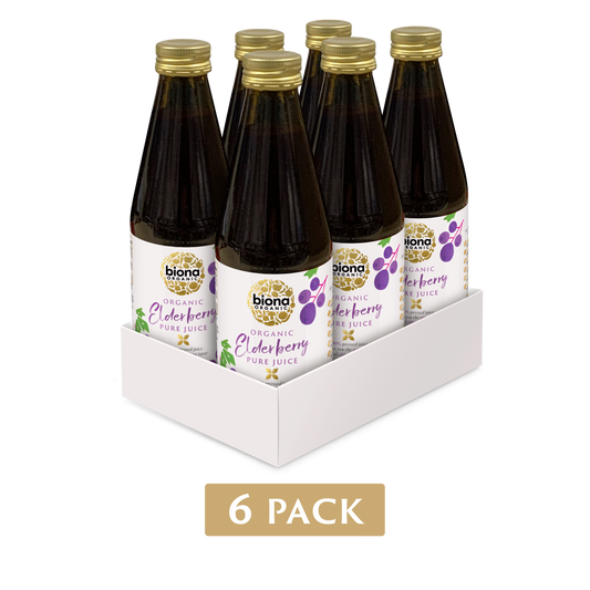 ELDERBERRY PURE JUICE - 6 PACK