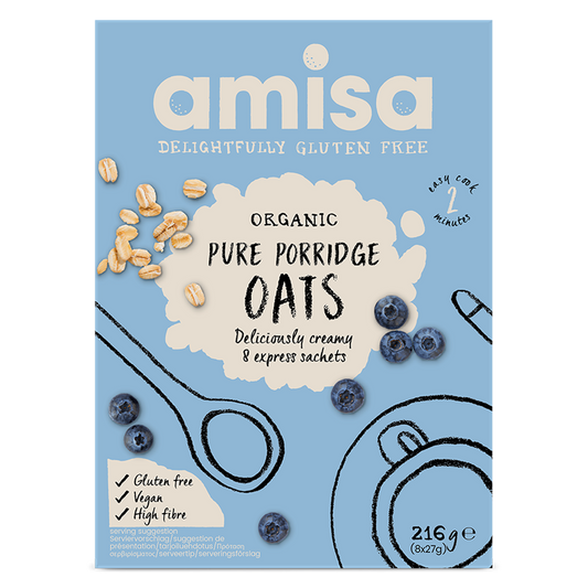 GLUTEN FREE PURE PORRIDGE OATS - EXPRESS SACHETS