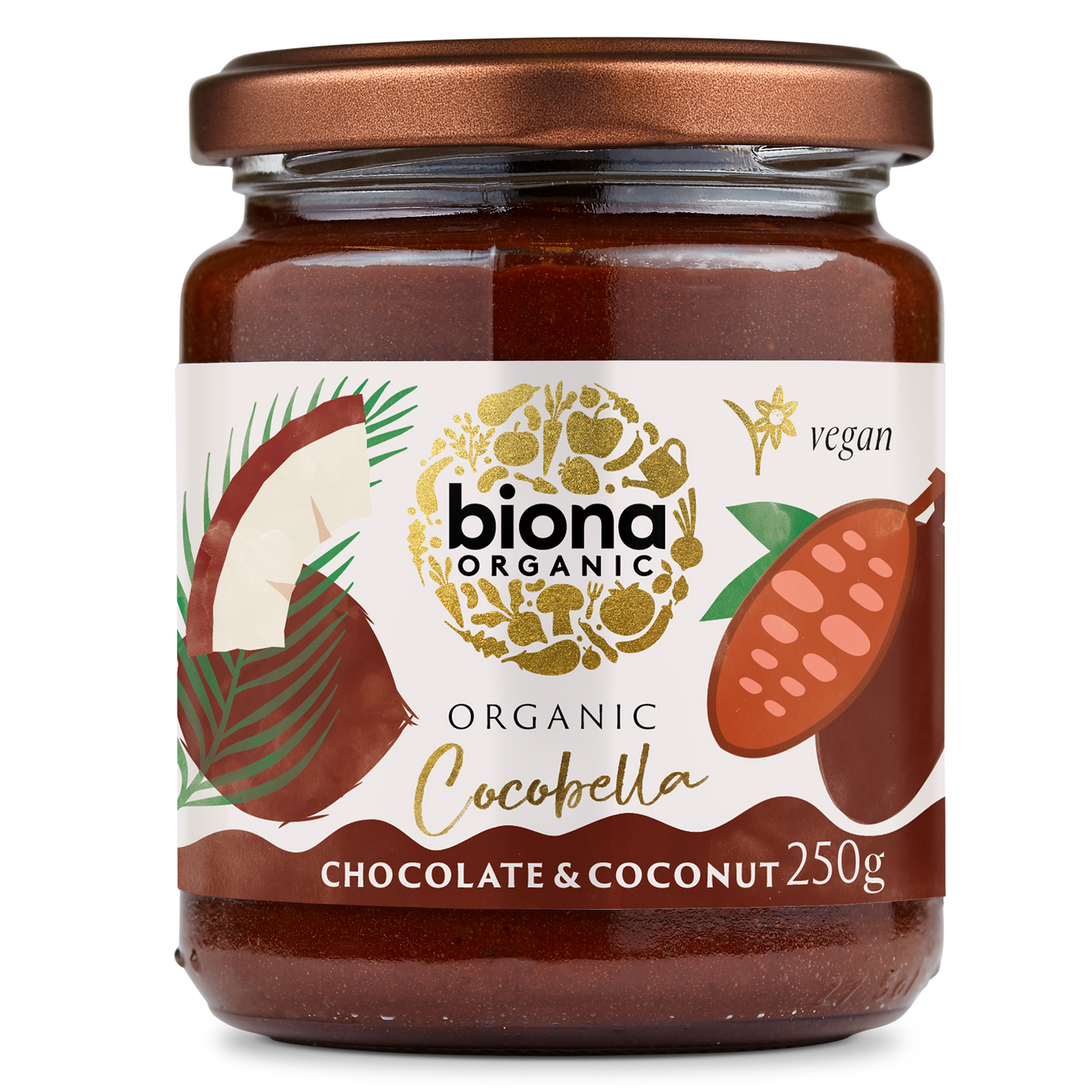 COCOBELLA - COCONUT CHOCOLATE SPREAD