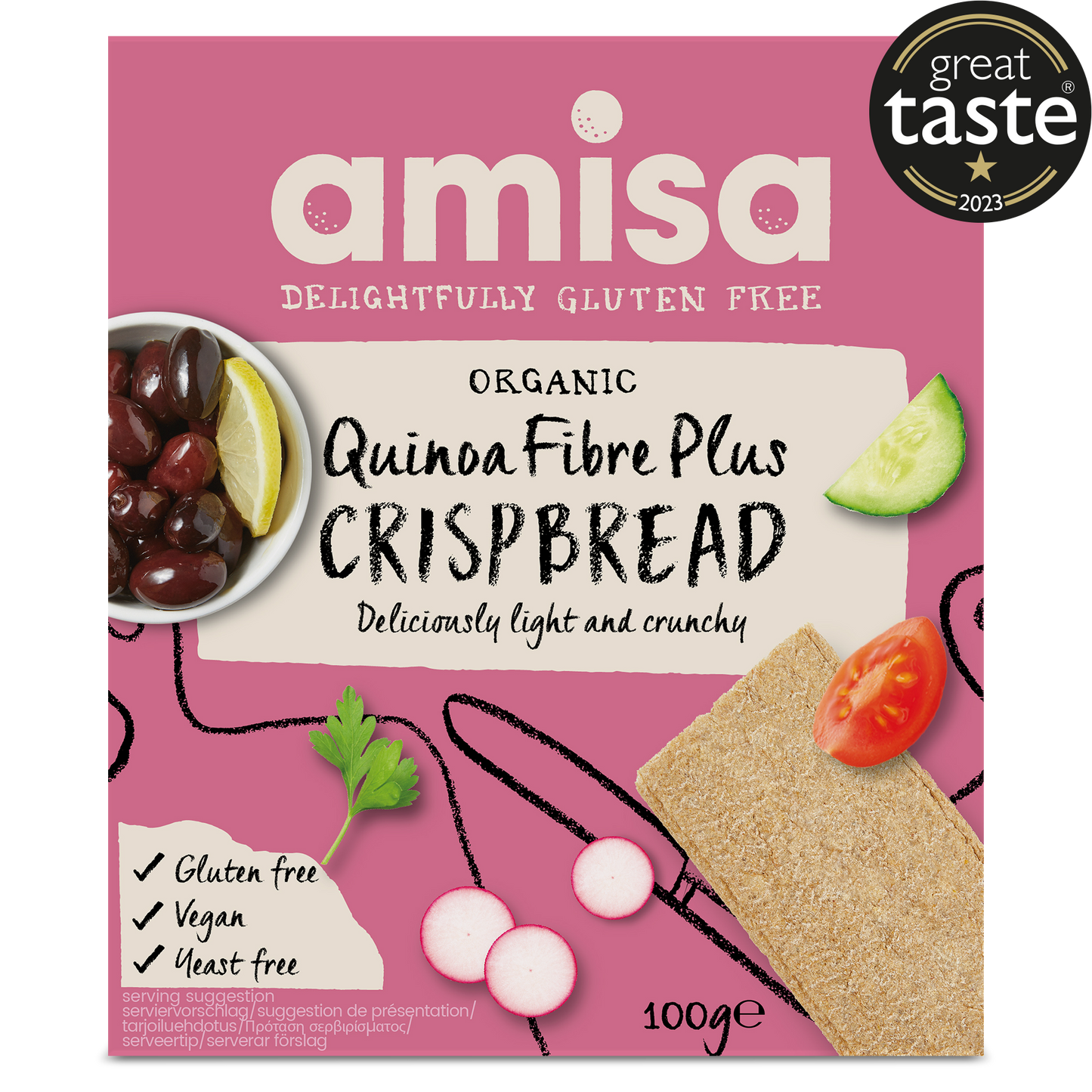 GLUTEN FREE QUINOA CRISPBREAD