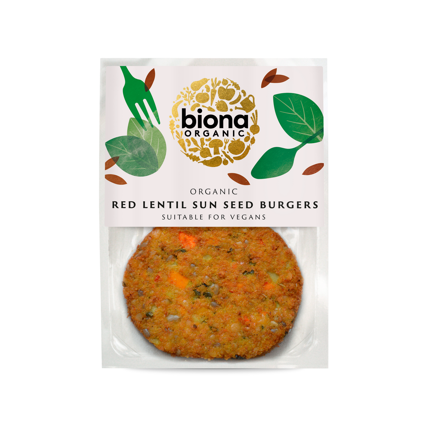 RED LENTIL SUNFLOWER SEED BURGER