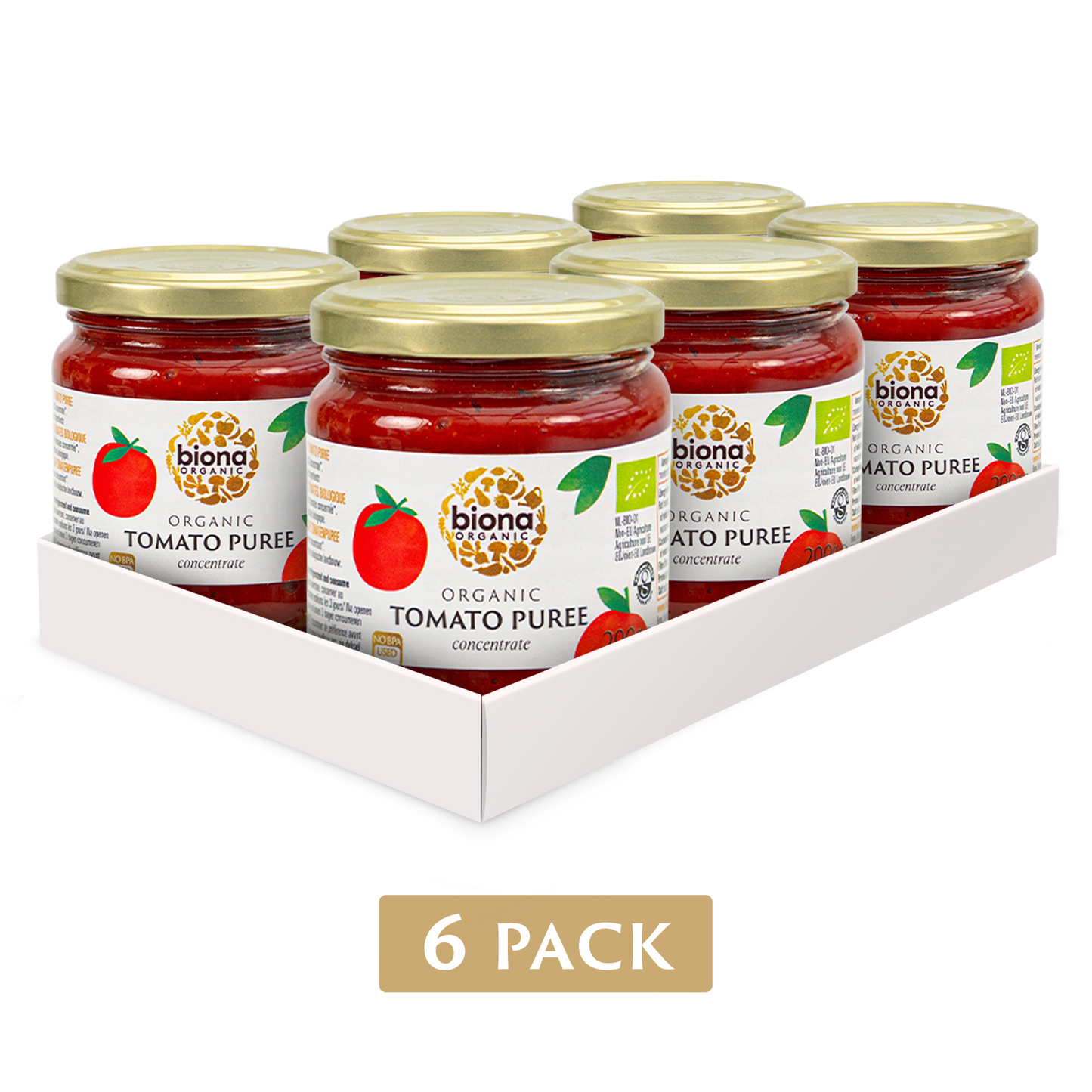 TOMATO PUREE - 6 PACK