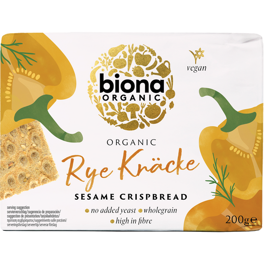 RYE KNÄCKE - SESAME CRISPBREAD