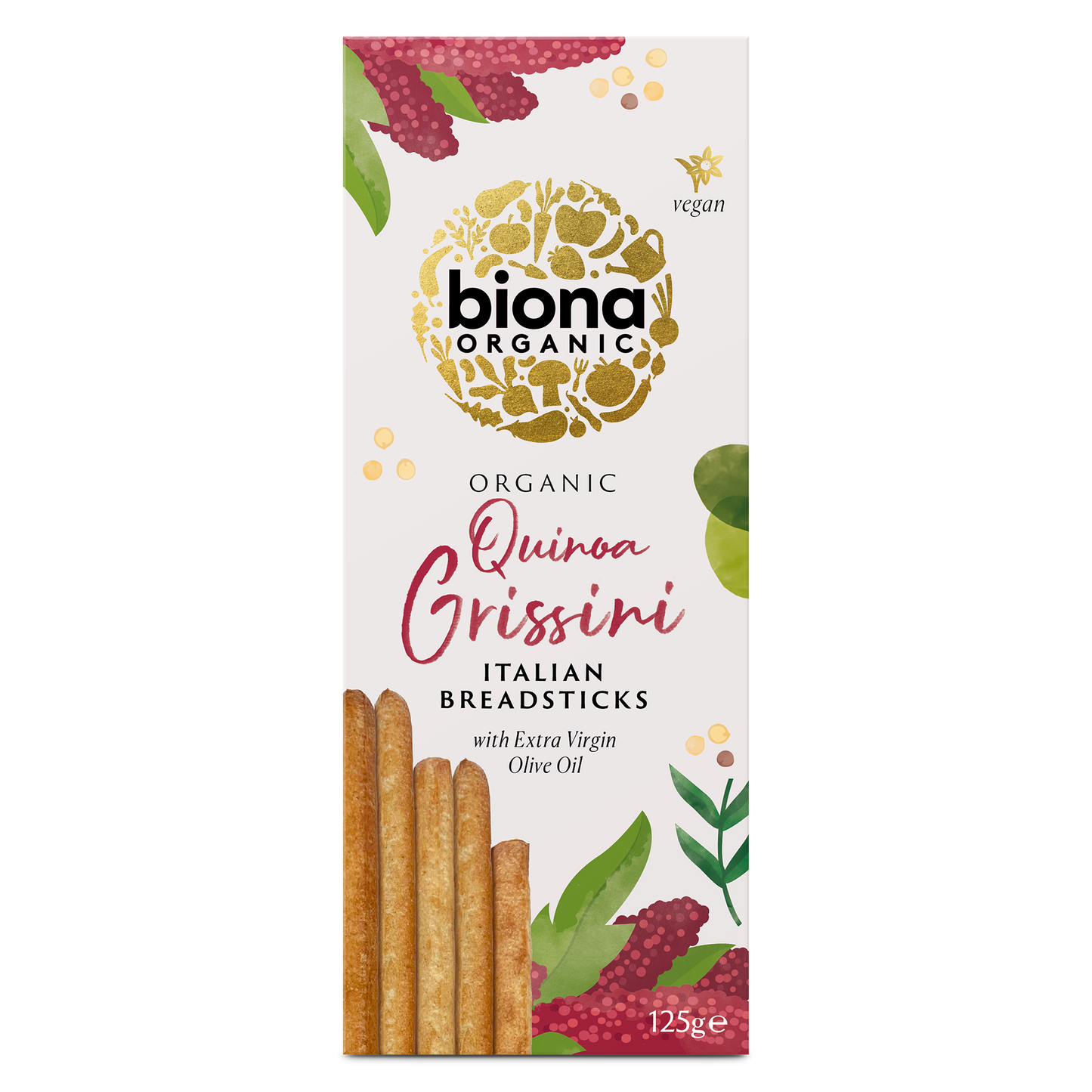 QUINOA GRISSINI ITALIAN BREADSTICKS