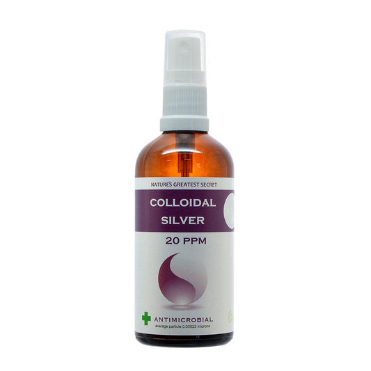 20ppm Enhanced Colloidal Silver 100ml Spray - pH 9.0