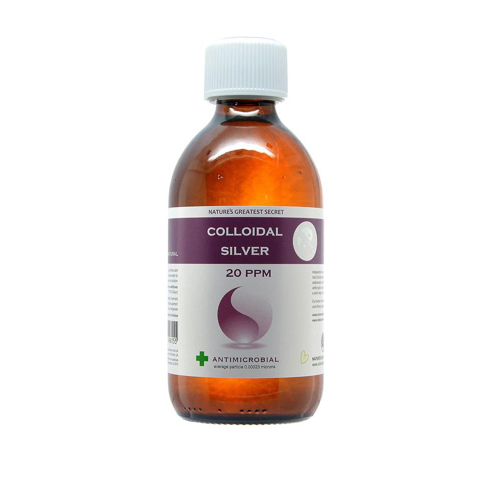 20ppm Enhanced Colloidal Silver 300ml - pH 9.0