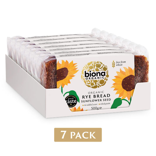 RYE BREAD - SUNFLOWER SEED - 7 PACK