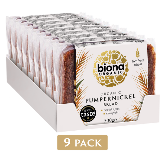 PUMPERNICKEL BREAD - 9 PACK