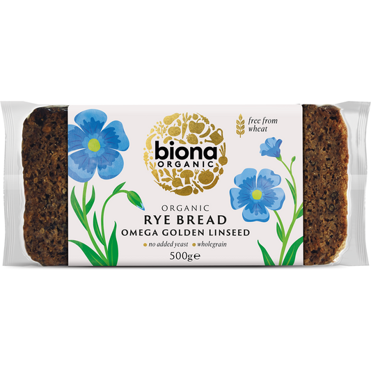 RYE BREAD - OMEGA GOLDEN LINSEED