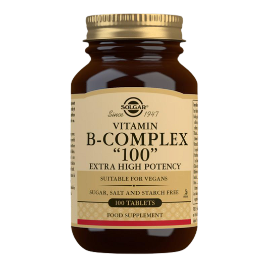 Vitamin B-Complex ''100'' Extra High Potency Tablets - Pack of 100