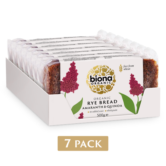 RYE BREAD - AMARANTH & QUINOA - 7 PACK