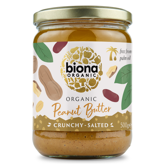 PEANUT BUTTER CRUNCHY - WITH SALT - 500G