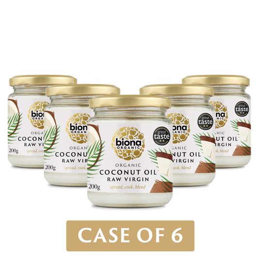 RAW VIRGIN COCONUT OIL - 6 PACK