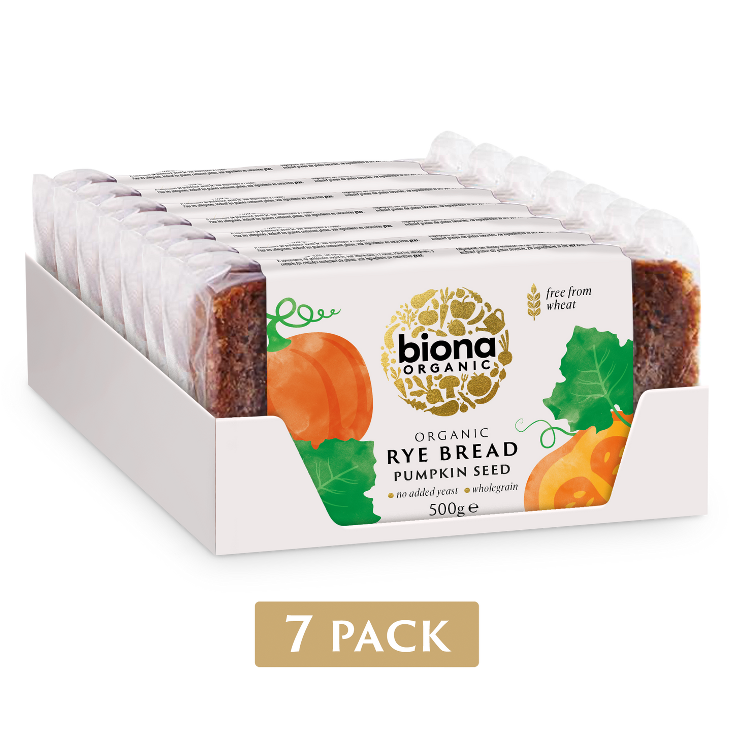 RYE BREAD - PUMPKIN SEED - 7 PACK