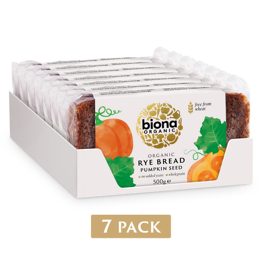 RYE BREAD - PUMPKIN SEED - 7 PACK