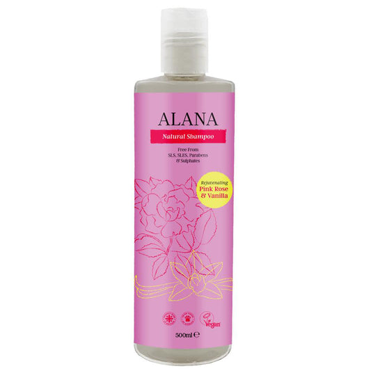 Pink Rose & Vanilla Natural Shampoo