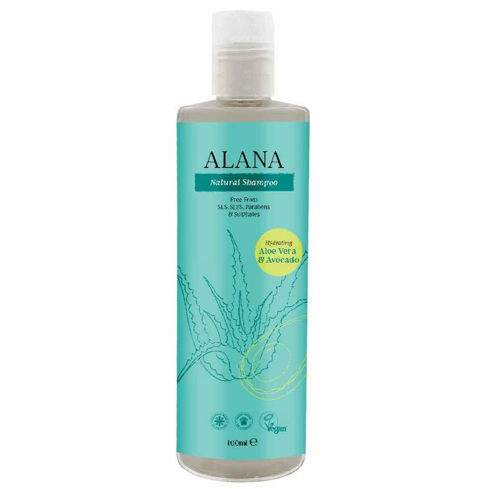 Aloe Vera and Avocado Shampoo 100ml Travel Bottle