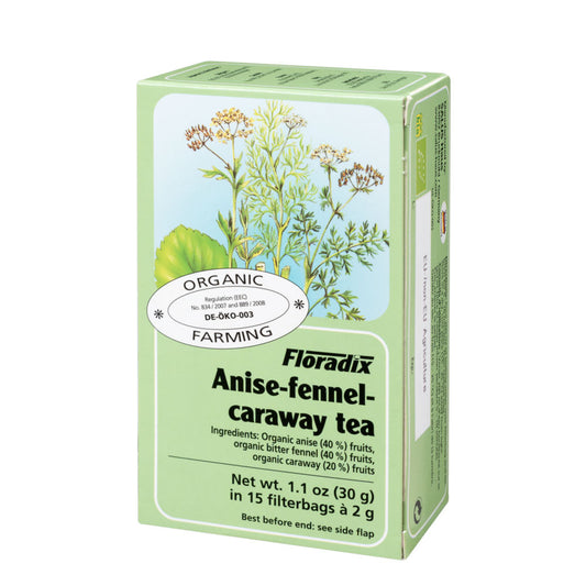 Anise Fennel & Caraway Organic Herbal Tea 15 filterbags