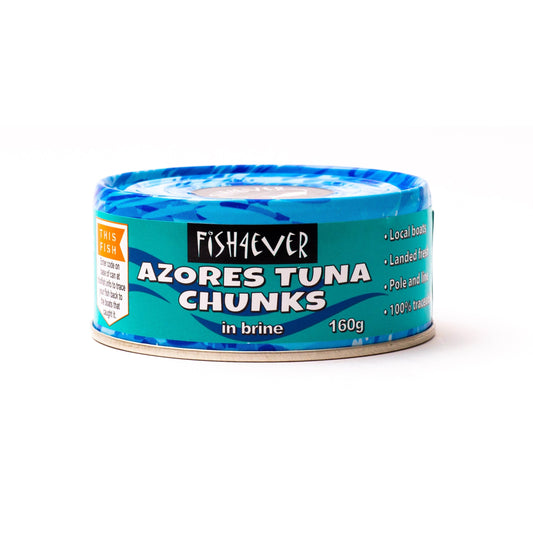 Azores SJ Tuna Flakes in Brine 160g