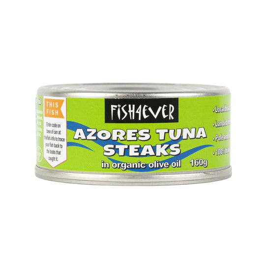 Azores SJ Tuna Steaks in Olive Oil 160g