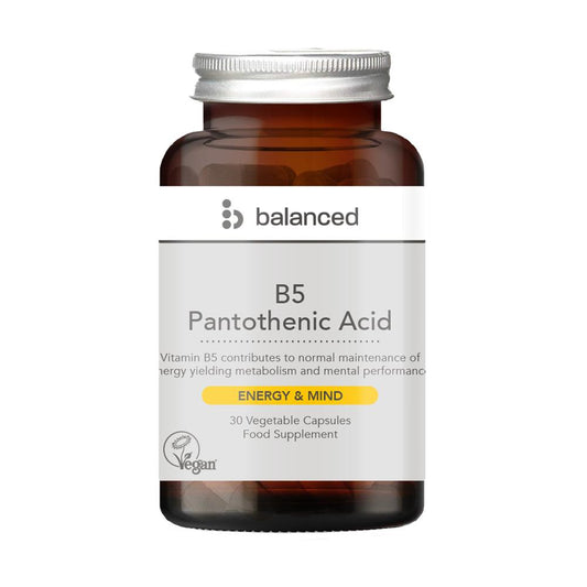 B5 Pantothenic Acid 30 Veggie Caps