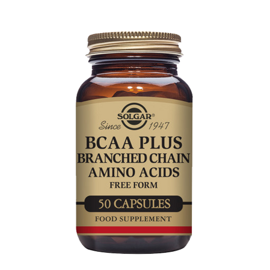 BCAA Plus Vegetable Capsules - Pack of 50