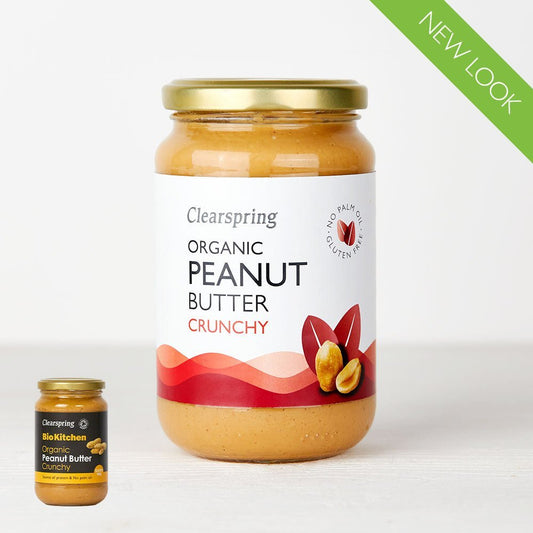 Organic Peanut Butter - Crunchy (6 Pack)