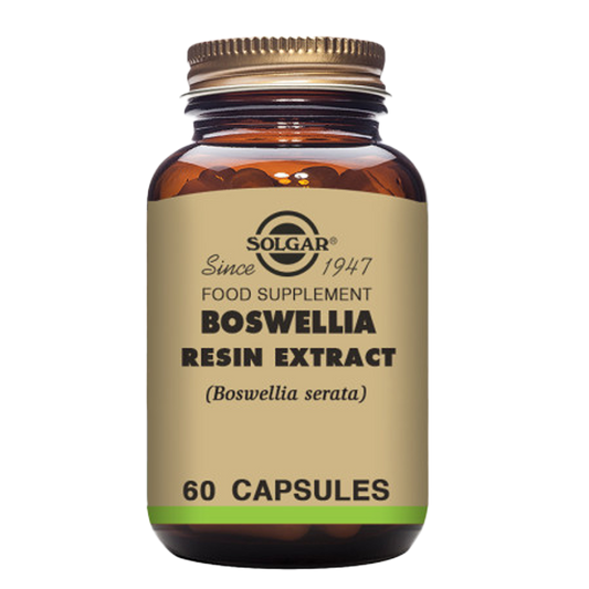 Boswellia Resin Extract Vegetable Capsules - Pack of 60