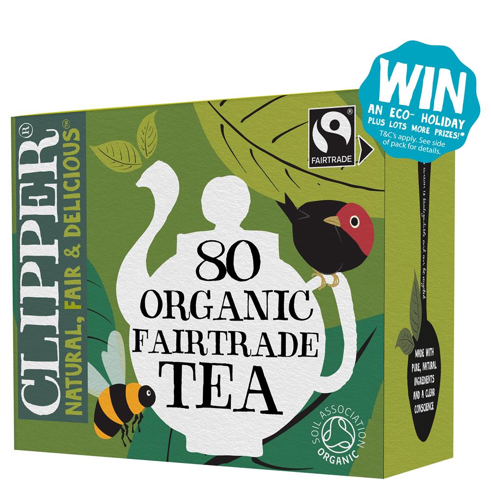 Organic & Fairtrade Everyday 80 Tea Bags