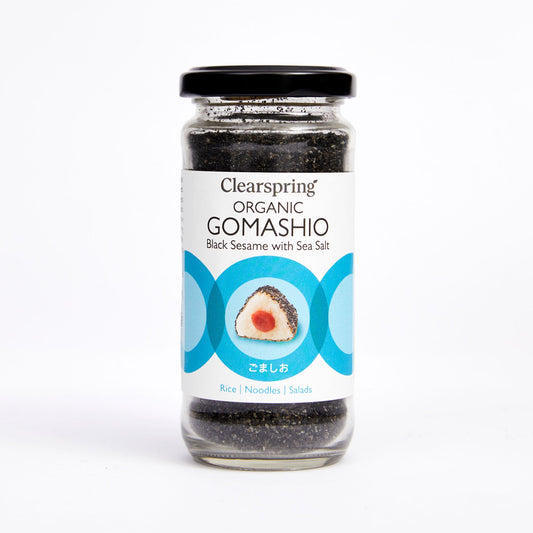 Organic Gomashio - Black Sesame with Sea Salt (6 Pack)