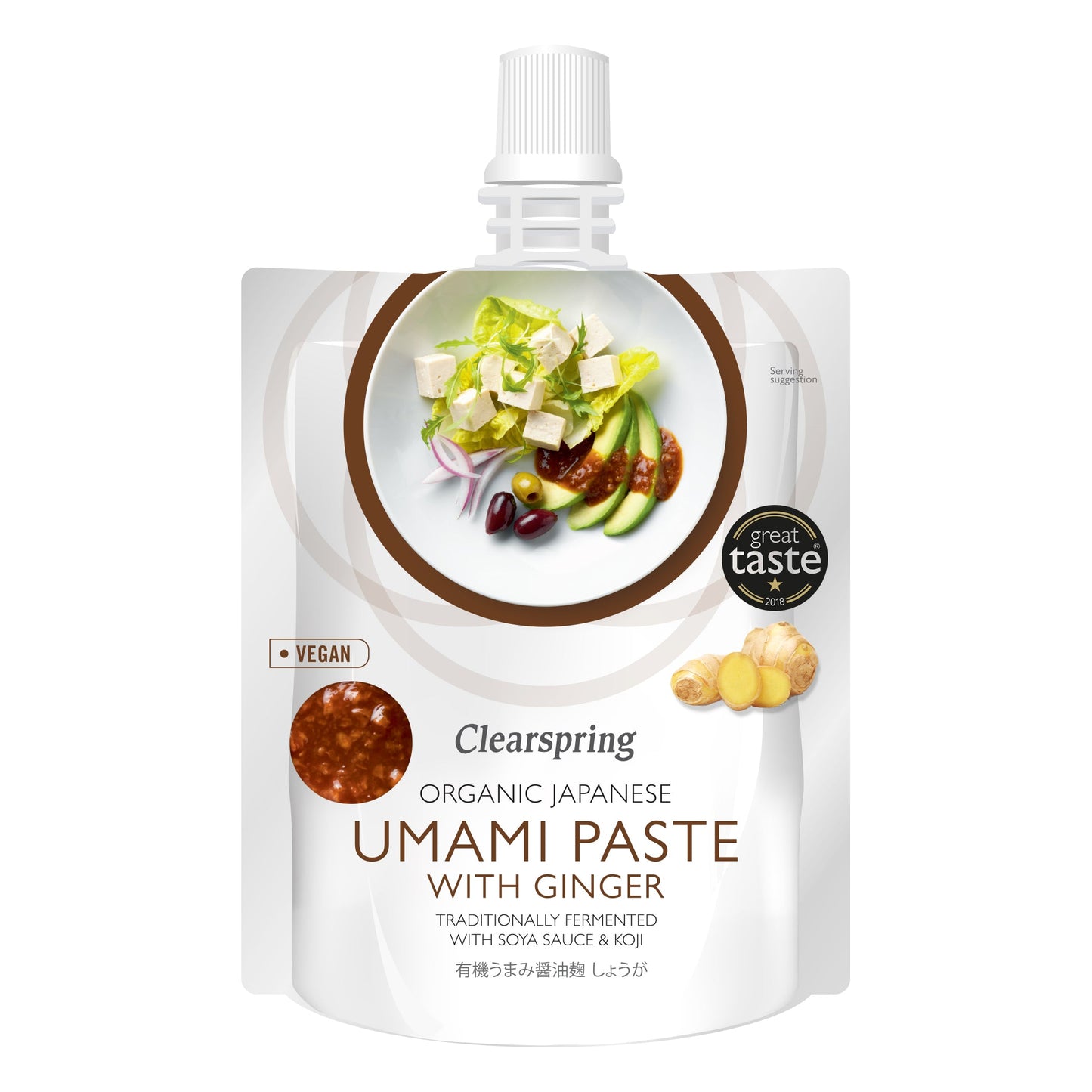 Organic Japanese Umami Paste with Ginger 150g