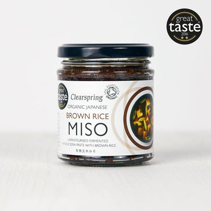 Organic Japanese Brown Rice Miso Paste - Unpasteurised