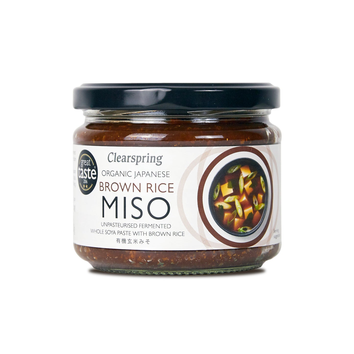 Organic Brown Rice Miso Jar 300g